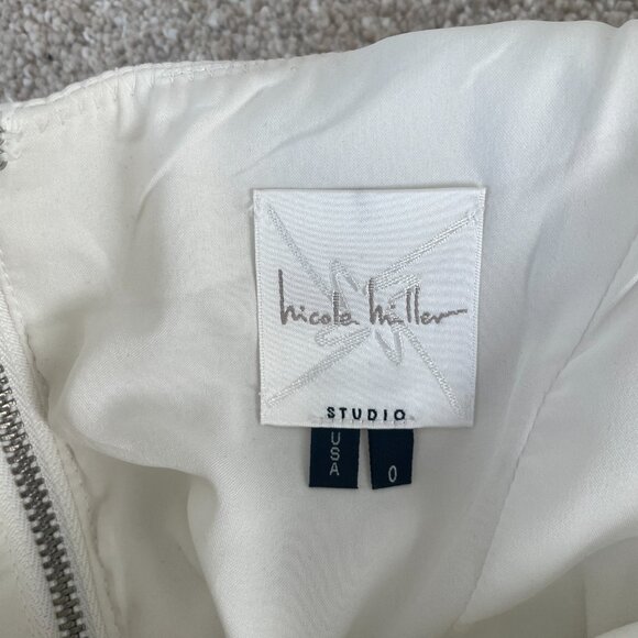 Nicole Miller White Mini Dress - Picture 5 of 5